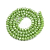 Electroplate Glass Beads Strands EGLA-A044-P3mm-A30-3
