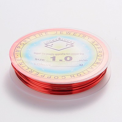 Copper Jewelry Wire CWIR-CW1mm-13-1