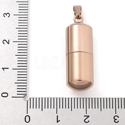 304 Stainless Steel Openable Urn Ashes Pendants LS-STAS-M084-05B-1