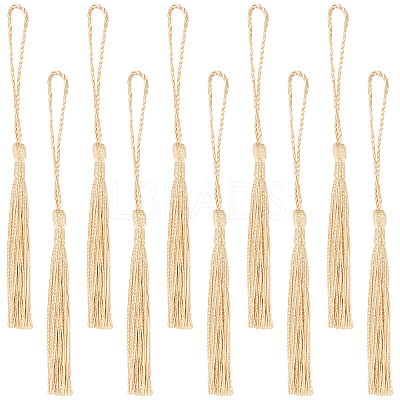 100Pcs Polyester Tassel Big Pendant Decorations FIND-SC0003-36C-1