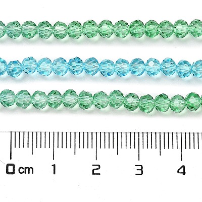 Transparent Painted Glass Beads Strands LS-DGLA-A034-T4mm-A17-1