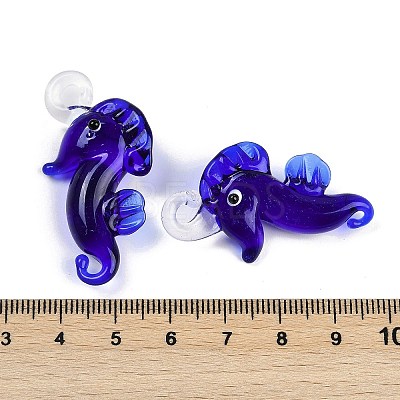 Handmade Lampwork Pendants LAMP-I029-07A-1