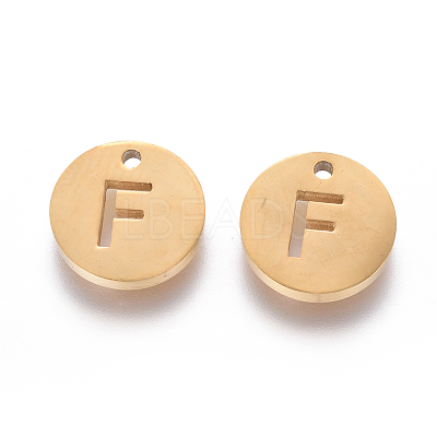 Ion Plating(IP) 304 Stainless Steel Charms STAS-I120-10F-G-1