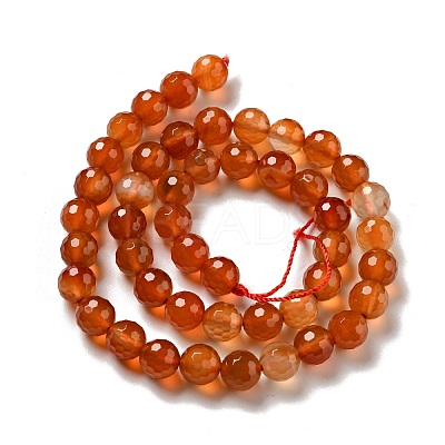 Natural Carnelian Beads Strands G-E571-35B-1