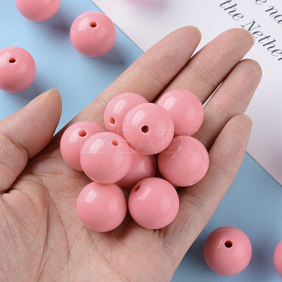 Opaque Acrylic Beads MACR-S370-C20mm-A04-1