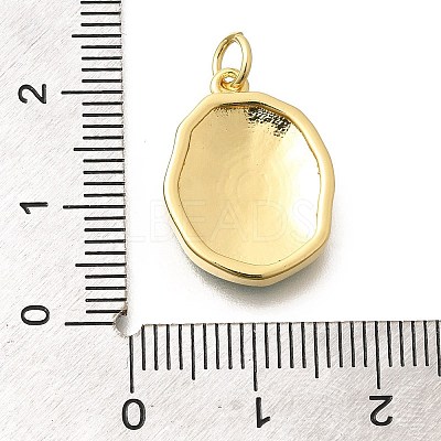 Rack Plating Brass Enamel Pendants KK-L225-029G-02-1