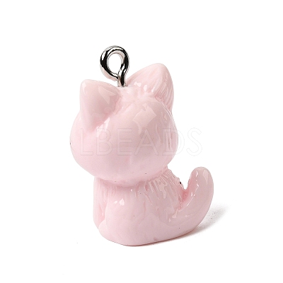 Opaque Resin Pendants RESI-F065-02-1
