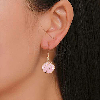 Alloy Enamel Pendants ENAM-CJ0001-34-1