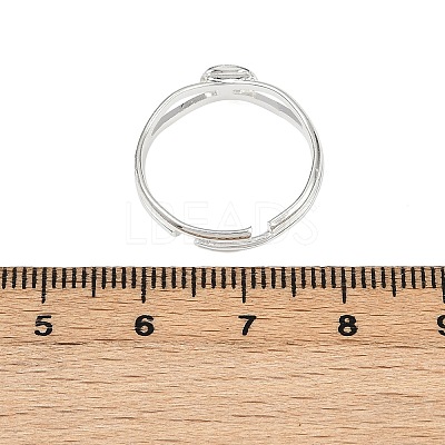 Brass Ring Components KK-C3044-6mm-S-NF-1