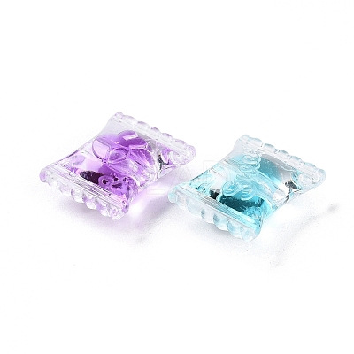Transparent Acrylic Beads OACR-H112-06A-1