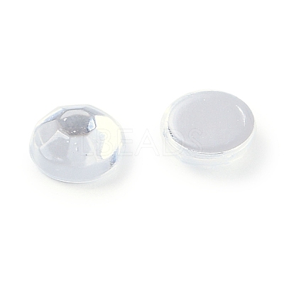 Imitation Taiwan Acrylic Rhinestone Cabochons GACR-A002-4mm-01-1