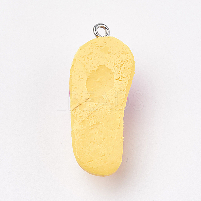 Handmade Polymer Clay Pendants X-CLAY-T012-27-1