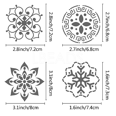 Stainless Steel Cutting Dies Stencils DIY-WH0238-007-1