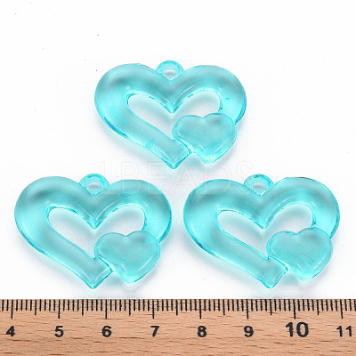 Transparent Acrylic Beads TACR-S154-57B-946-1