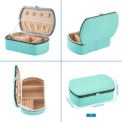 PU Leather Jewelry Storage Box LBOX-TAC0001-01A-1