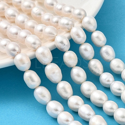Natural Cultured Freshwater Pearl Beads Strands PEAR-I007-01E-04A-1