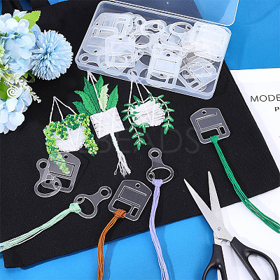 40Pcs 2 Style Acrylic Embroidery Floss Drop DIY-CP0008-73-1