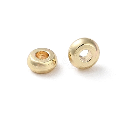 Rack Plating Brass Spacer Beads KKB-I709-02A-LG-1