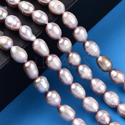 Natural Cultured Freshwater Pearl Beads Strands PEAR-N012-05P-1