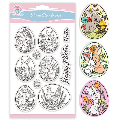 Custom PVC Plastic Clear Stamps DIY-WH0448-0800-1