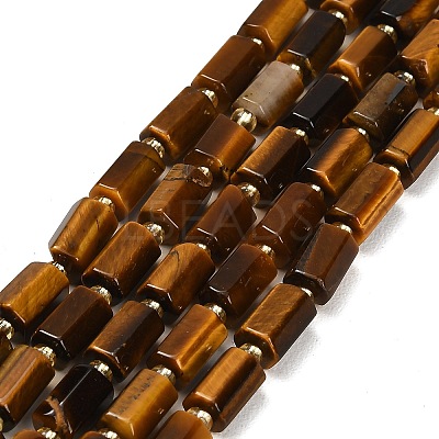 Natural Tiger Eye Beads Strands GG-CBA5B6F-C01-02-1
