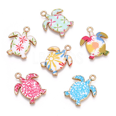 Printed Alloy Pendants ENAM-N056-179-1