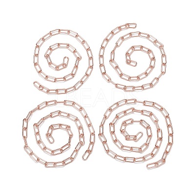 Unwelded Iron Paperclip Chains CH-FS0001-01RG-1