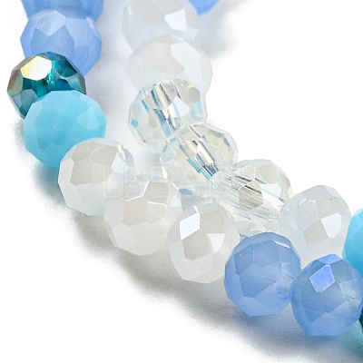 Glass Beads Strands EGLA-A034-M4mm-12-1