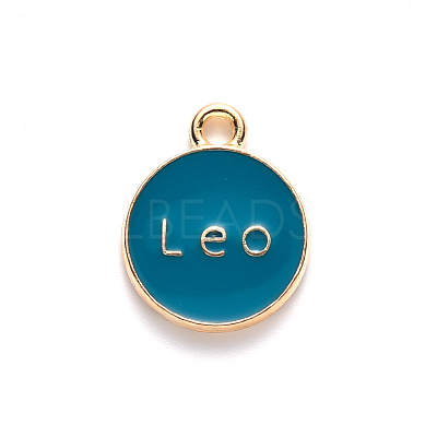 Alloy Enamel Pendants LS-X-ENAM-S124-01B-05G-1