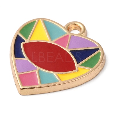 Zinc Alloy Enamel Pendants ENAM-Z013-01D-02-1