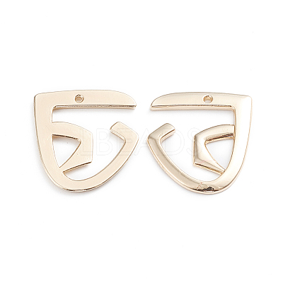 Alloy Open Back Bezel Pendants LS-X-PALLOY-I197-16G-1