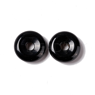 Natural Obsidian Pendants G-E135-03F-1