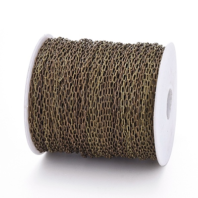 Brass Cable Chains CHC028Y-AB-1