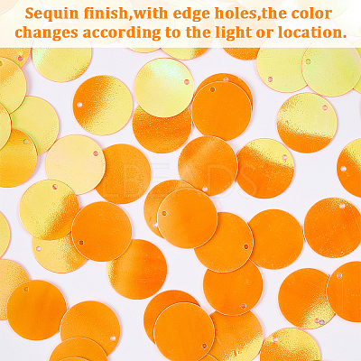PVC Sequin Pendants KY-WH0083-009C-1
