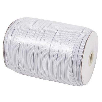 1/4 inch Flat Braided Elastic Rope Cord EC-R030-5mm-01-1