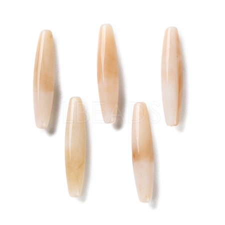 Opaque Acrylic Beads OACR-M015-13C-1