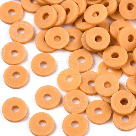 Handmade Polymer Clay Beads LS-CLAY-Q251-8.0mm-51-1
