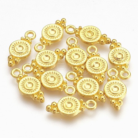 Tibetan Style Alloy Charms X-EA270Y-G-1