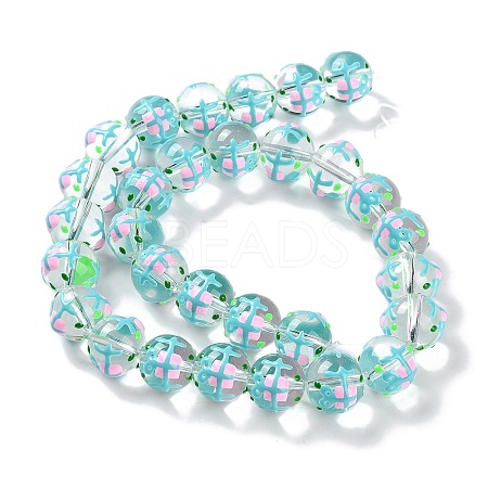 Glass Beads Strands GLAA-L047-01-1