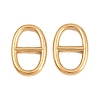 304 Stainless Steel Oval Links Connector Charms STAS-F366-02A-G-1