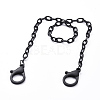Personalized ABS Plastic Cable Chain Necklaces NJEW-JN02850-2