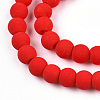 Opaque Glass Beads Strands X-GLAA-T032-P4mm-MD04-2