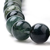 Natural Moss Agate Beads Strands X-G-I199-06-8mm-3
