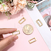 4Pcs Brass Spring Gate Rings FIND-BBC0005-03G-3