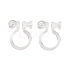 Silicone Clip-on Earring Findings FIND-K019-01A-1