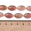 Natural Strawberry Quartz Beads Strands G-A295-A09-01-5