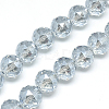Electroplate Glass Bead Strands X1-EGLA-S137-16mm-07-1