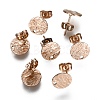 Ion Plating(IP) 304 Stainless Steel Stud Earring Findings STAS-I157-11A-RG-1