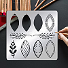 Stainless Steel Cutting Dies Stencils DIY-WH0279-131-7