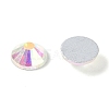 Glass Flat Back Rhinestone RGLA-C002-SS34-101-3